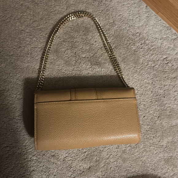 See By Chloe Cream Leather Crossbody Bag - Picture 2 of 4